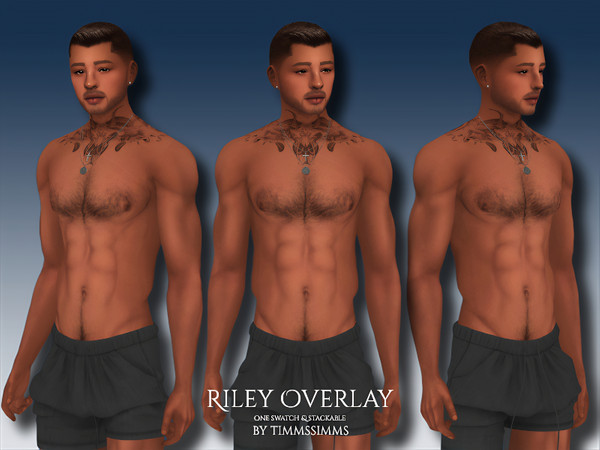 Sims 4 — Riley Overlay by timmssimms — Riley overlay that comes with one swatch and is stackable!