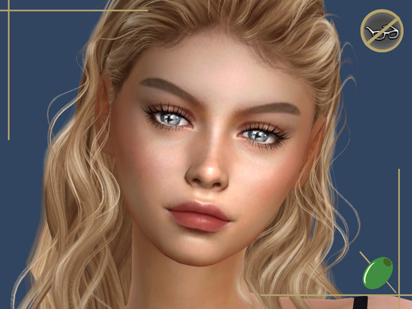 Sims 4 — Yuri Wispy 3D Lashes Glasses Contradict by Pitted0live — Wispier lighter version of the Yuri Lashes 2 versions