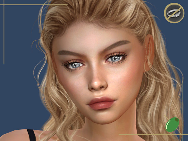 Sims 4 — Yuri Wispy 3D Lashes Rings Contradict by Pitted0live — Wispier lighter version of the Yuri Lashes 2 versions