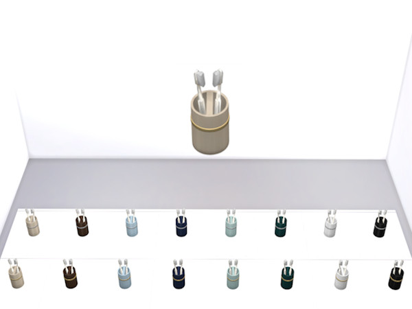 Sims 4 — Bathroom Clutter 2_ Toothbrush Holder by yuxmara2710 — Bathroom Clutter 2_ Toothbrush Holder