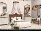 Sims 4 — Marisa bedroom Pt.1 by Severinka_ — A set of furniture and decor for bedroom decoration.