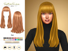 Sims 4 — Tyra Hairstyle by sehablasimlish — Hope you like it and enjoy it. Maxis Match