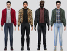 Sims 4 — Ribas Jacket by McLayneSims — TSR EXCLUSIVE