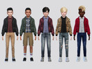 Sims 4 — Ribas Jacket Boys by McLayneSims — TSR EXCLUSIVE