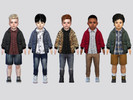 Sims 4 — Ribas Jacket Toddler by McLayneSims — TSR EXCLUSIVE