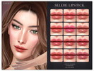 Sims 4 — VELYSEA Selene Lipstick by VELYSEA — -Lipstick category -HQ comatble -12 swatches