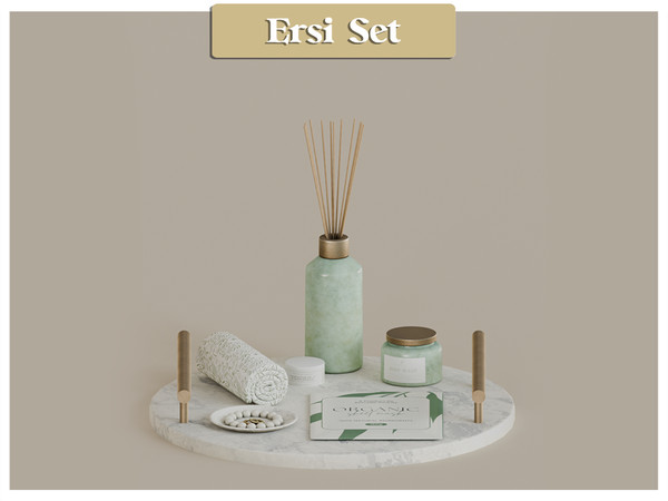 Sims 4 — Ersi Set by Mechtasims — Ersi Set. Created by Mechtasims.