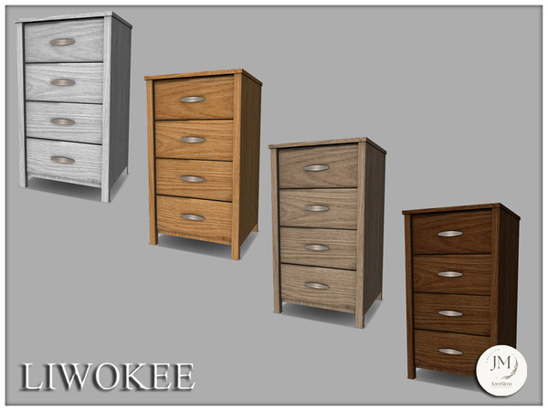 Sims 4 — Jomsims liwokee furniture3 by jomsims — Liwokee is a warm and modern entryway set for your Sims.