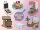 Sims 4 — Kitchen Time Part 2 by Comiko — Part 2 - Kitchen Time Set is base game compatible and consist of 7 items -