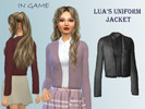 Sims 4 — LUA'S JACKET INSPIRED BY WEKI MEKI LUA'S PICKY PICKY ERA JACKET by nurbayka61 — INSPIRED BY WEKI MEKI LUA'S