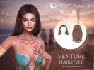 Sims 4 — Nightcrawler-Venture Hair STYLE B by Nightcrawler_Sims — NEW HAIR MESH