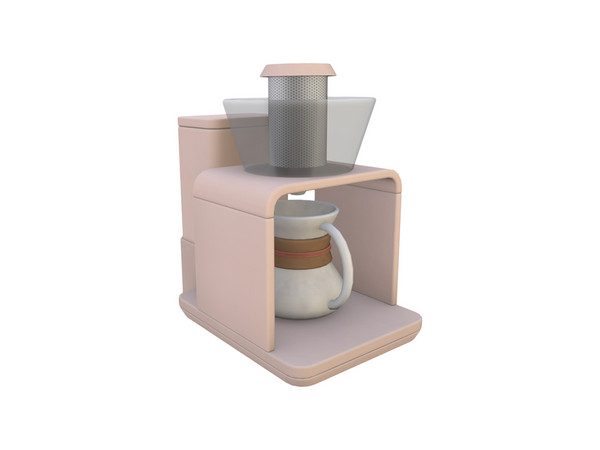 Sims 4 — Comiko Kitchen Time Tea Maker | Kitchen Room by Comiko — Part 1 - Kitchen Time Set is base game compatible and