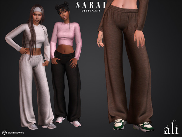 Sims 4 — SARAI sweatpants by ali1 — Sweatpants