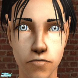 Sims 2 — Scary Blue Eyes by Vlana — I wrote a book in which the "bad guy" has strange eyes. I made these eyes