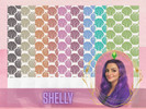 Sims 4 — Shelly Wall by gokcemsims — Add a gentle and charming touch to your sims homes with the Shelly Walls