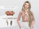 Sims 4 — WINGS-NL0208-Straight long hair by wingssims — Colors:30