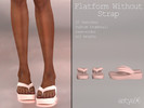 Sims 4 — Flatform without Strap by astya96cc — 37 swatches