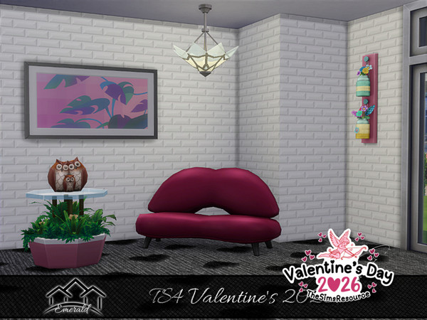 Sims 4 — TS4 Valentine's 2026 S8 by Emerald — Happy Valentine's Day 2026 !