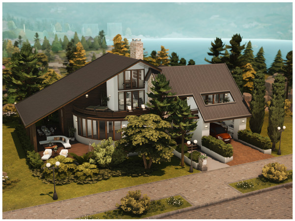 Sims 4 — MM. Modern Villa 14 by Merin_Martini — My Sims 4 lots some are inspired from random pictures that I found on the