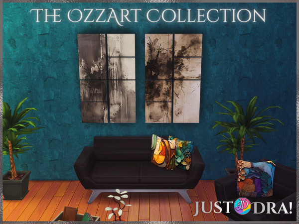 Sims 4 — The OzzArt Collection by Draven298 — I'm thrilled to share The OzzArt Collection with you here on TSR! These two