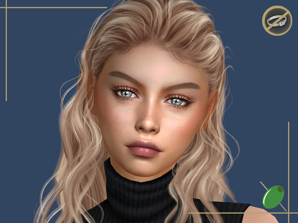 Sims 4 — Fluttery 3D Lashes Rings Contradict by Pitted0live — Wispy, fluttery lightweight eyelashes 2 versions