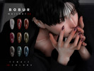 Sims 4 — Almond-shaped nails with accessories by Bobur2 — Almond-shaped nails with accessories for female