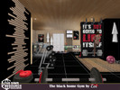 Sims 4 — The black home gym by evi — Who is the lucky sim to have such a sparkling and comfortable gym room at home. Get