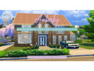 Sims 4 — Amberley by PixelPageStudio — Amberley is a two-storey, British-inspired family home featuring 4 bedrooms and 4
