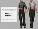 Sims 4 — Ellen Sweater by Charlotte_Morris — 8 swatches