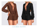 Sims 4 — Cecilia Outfit by Black_Lily — YA, A, Teen