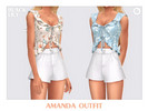 Sims 4 — Amanda Outfit by Black_Lily — YA, A, Teen