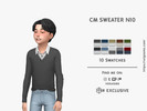 Sims 4 — CM SWEATER N10 by David_Mtv2 — For child only;