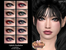 Sims 4 — Tea Time - Ophelia Eyeshadow by Layla — Female Eyeshadow Previews were made using HQ Mod