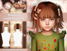 Sims 4 — Tisane Hairstyle Toddler by Shimydimsims — Hi I hope you will like this hair, these are 2 short pigtails with