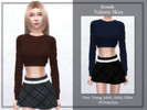 Sims 4 — Valerie Skirt by _Rosede_ — For Teen, Young Adult, Adult, Elder