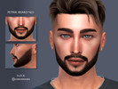 Sims 4 — Petrik Beard N21 by Suzue — 8 Swatches