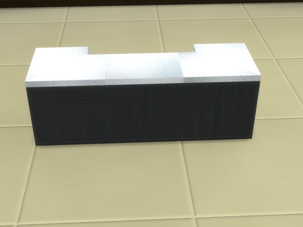 Sims 4 — Cleyne Bright and Modern Kitchen -  Dining Chair by CarineKitana — Cleyne Bright and Modern Kitchen - Glossy