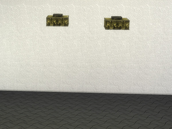 Sims 4 — Square Confection Ceiling Light by CarineKitana — The perfect light to add more corners to your room.