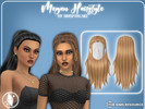 Sims 4 — Megan Hairstyle (Maxis Match) by simspancake_cc — Maxis Match Long Straight Hairstyle available in two