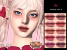Sims 4 — Tea Time IMF Rosebud Lipstick by IzzieMcFire — Rosebud Lipstick contains 10 colors in hq texture. Standalone
