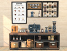 Sims 4 — Coffe Corner Part 3 by Comiko — Part 3 - Coffee Corner Set is base game compatible and consist of 7 items -