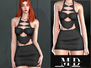 Sims 4 — (MYDARLING20) Brian two-piece set, top and skirt by Mydarling20 — Outfit Information Age Groups: Teens, Young