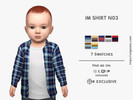 Sims 4 — IM SHIRT N03 by David_Mtv2 — - For infant only;