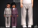 Sims 4 — MAVERICK sweatpants (toddler) by ali1 — Sweatpants