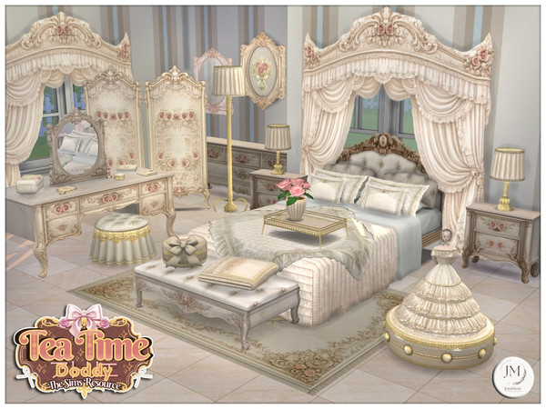 Sims 4 — TeaTimeAtelier Doddy Set1 by jomsims — TeaTimeAtelier Doddy Set For our theme, check out the Doddy collection.