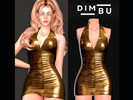 Sims 4 — Rebeca short dress -DIMBU by Dimbu_Sims4 — ALL LODS