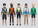 Sims 4 — Cycling Sweatshirt Boys by McLayneSims — TSR EXCLUSIVE