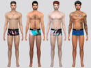 Sims 4 — Cutout Diving Brief by McLayneSims — TSR EXCLUSIVE