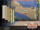 Sims 4 — Tea Time Wallpaper by Emerald — Tea Time is a popular special occasion experience, for civilized conversation