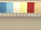 Sims 4 — Victorian Damask Paneling Interior Walls by yuxmara2710 — Victorian Damask Paneling Interior Walls